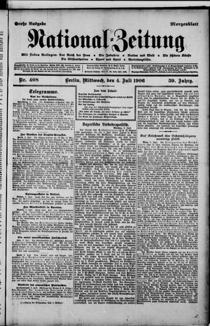 National-Zeitung vom 04.07.1906