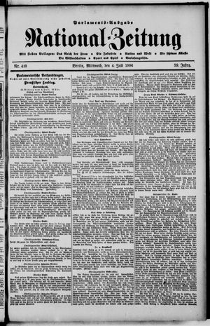 National-Zeitung vom 04.07.1906