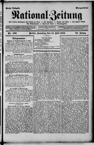 National-Zeitung vom 15.07.1906