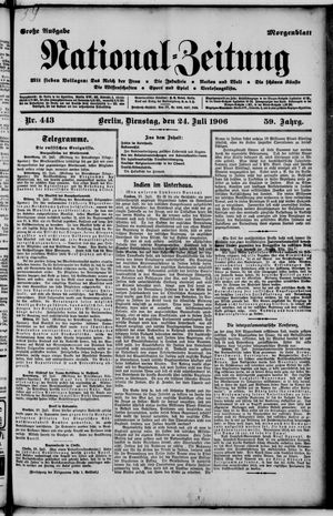 National-Zeitung vom 24.07.1906