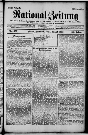 National-Zeitung vom 01.08.1906