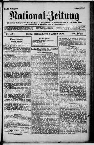 National-Zeitung vom 01.08.1906