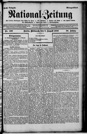 National-Zeitung on Aug 8, 1906