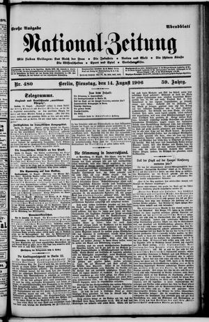 National-Zeitung vom 14.08.1906