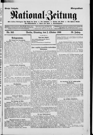 National-Zeitung on Oct 2, 1906