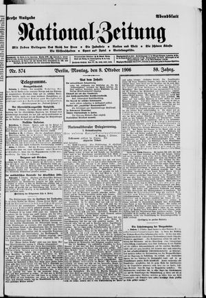 National-Zeitung on Oct 8, 1906