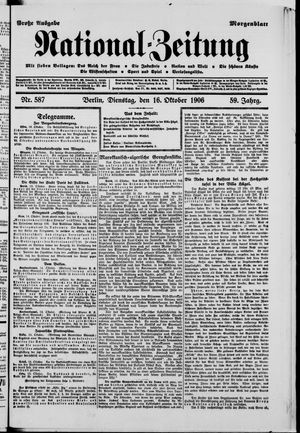 National-Zeitung vom 16.10.1906