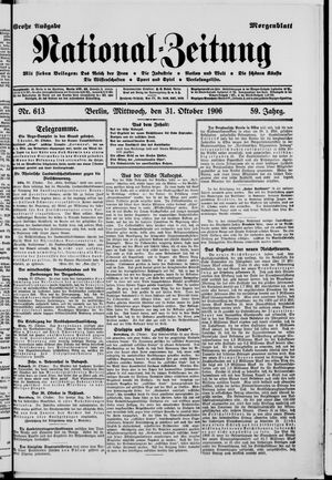 National-Zeitung vom 31.10.1906