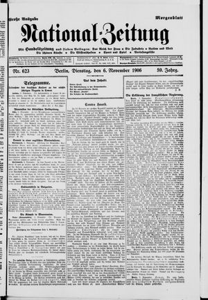 National-Zeitung on Nov 6, 1906
