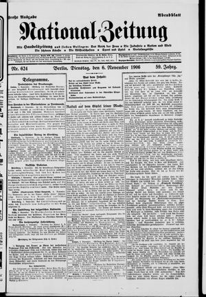 National-Zeitung on Nov 6, 1906