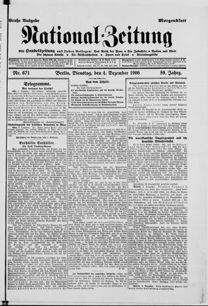 National-Zeitung vom 04.12.1906