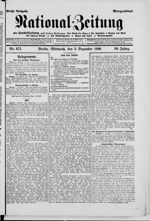 National-Zeitung vom 05.12.1906