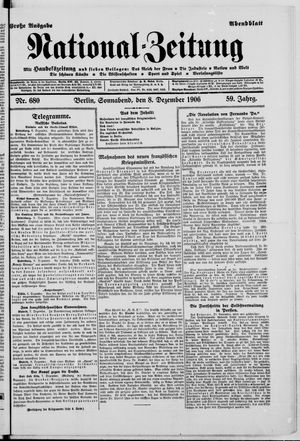 National-Zeitung on Dec 8, 1906