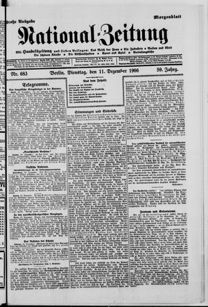 National-Zeitung vom 11.12.1906