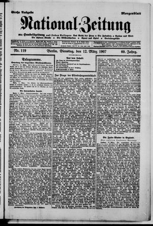 Nationalzeitung on Mar 12, 1907