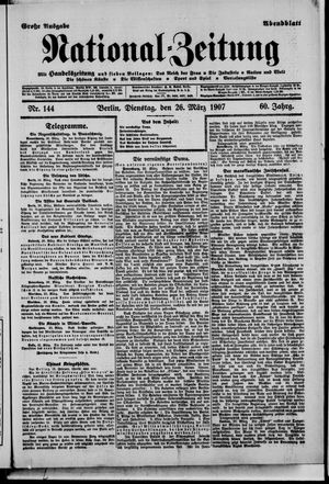 National-Zeitung vom 26.03.1907