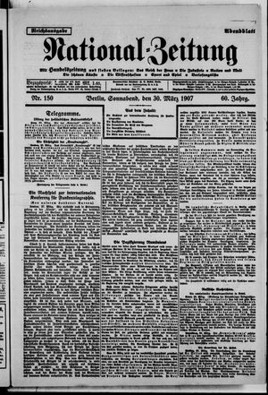 National-Zeitung vom 30.03.1907
