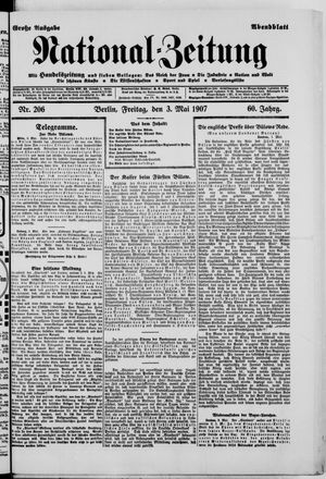 Nationalzeitung vom 03.05.1907