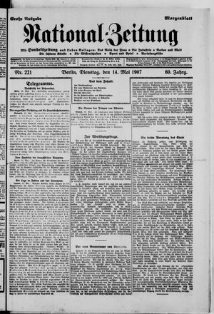 Nationalzeitung vom 14.05.1907