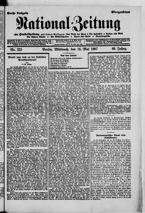 Nationalzeitung vom 15.05.1907