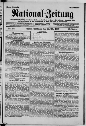 Nationalzeitung on May 22, 1907