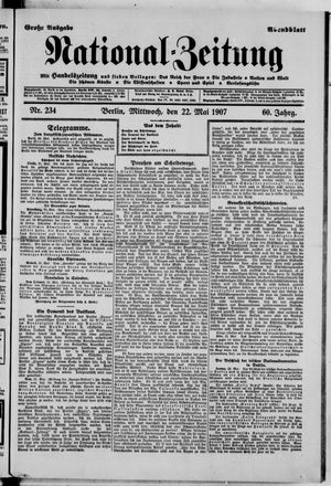 National-Zeitung vom 22.05.1907