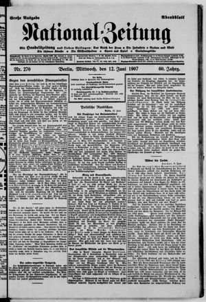 Nationalzeitung on Jun 12, 1907