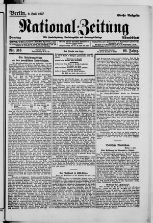 National-Zeitung on Jul 9, 1907