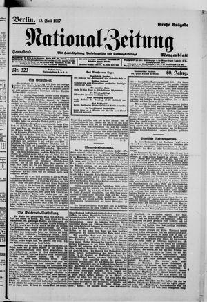 National-Zeitung vom 13.07.1907