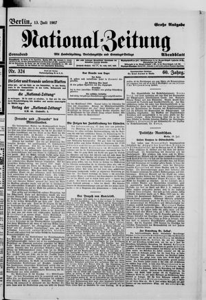 National-Zeitung vom 13.07.1907