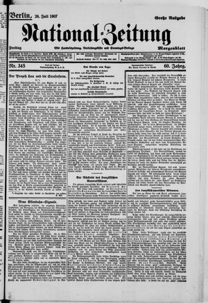 National-Zeitung vom 26.07.1907