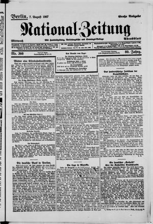 National-Zeitung on Aug 7, 1907
