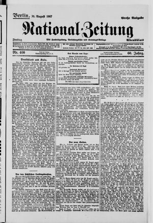 National-Zeitung vom 30.08.1907