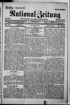 National-Zeitung on Sep 3, 1907