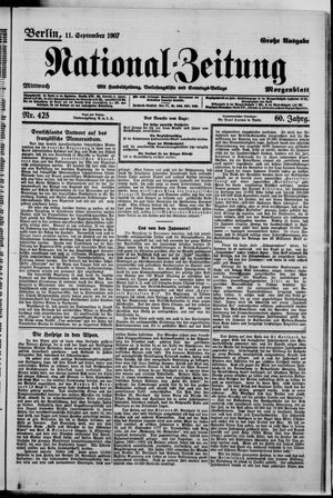 National-Zeitung vom 11.09.1907