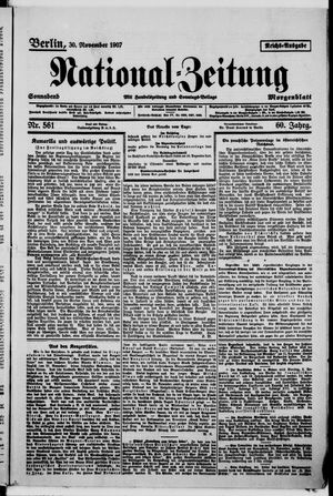 National-Zeitung vom 29.11.1907
