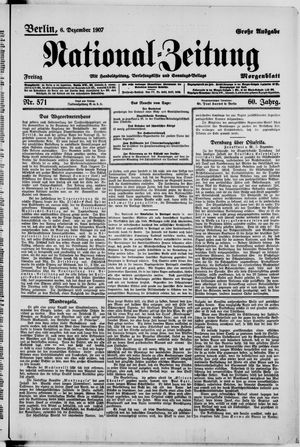 National-Zeitung vom 06.12.1907