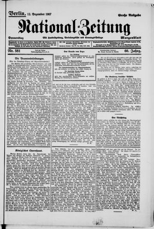 National-Zeitung vom 12.12.1907