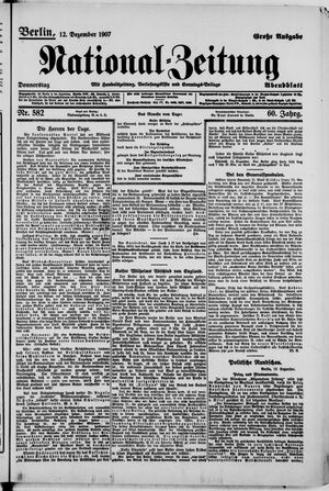 National-Zeitung vom 12.12.1907