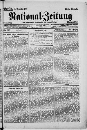 National-Zeitung vom 19.12.1907