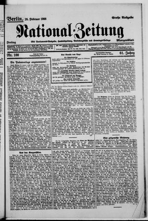 Nationalzeitung on Feb 28, 1908
