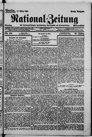 Nationalzeitung vom 17.03.1908