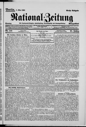 National-Zeitung on May 3, 1908