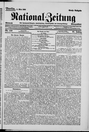National-Zeitung vom 06.05.1908