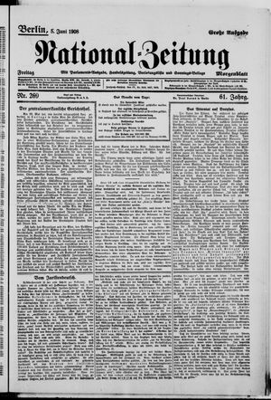 Nationalzeitung vom 05.06.1908
