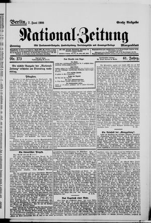National-Zeitung vom 07.06.1908