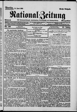 National-Zeitung vom 24.06.1908