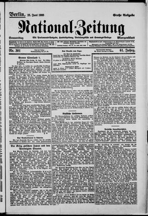 National-Zeitung vom 25.06.1908