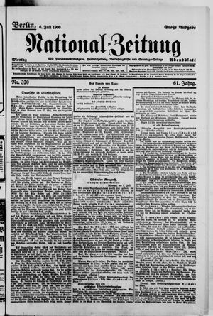National-Zeitung vom 06.07.1908
