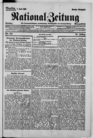 National-Zeitung vom 07.07.1908